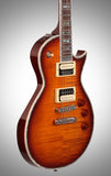 ESP LTD EC-1000 Deluxe Series Electric Guitar, Amber Sunburst, with Duncan Pickups